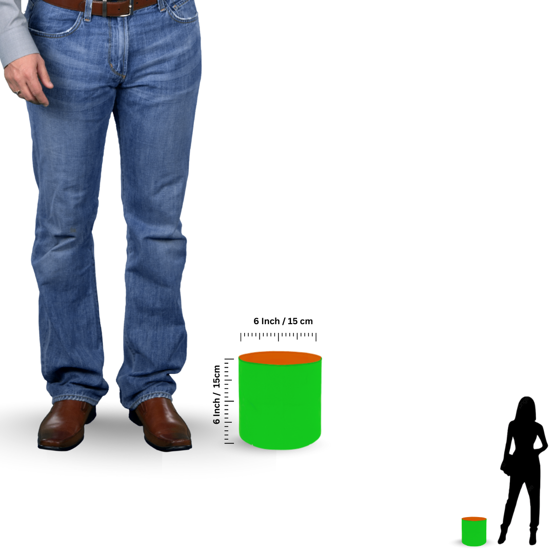 HDPE Green Grow Bag (6 x 6 inches)